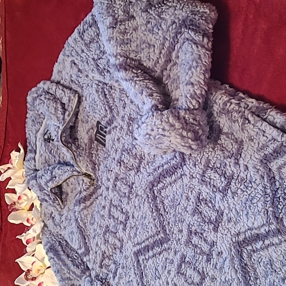 Quarter Zip Sherpa Sweater NWOT - Picture 8 of 12